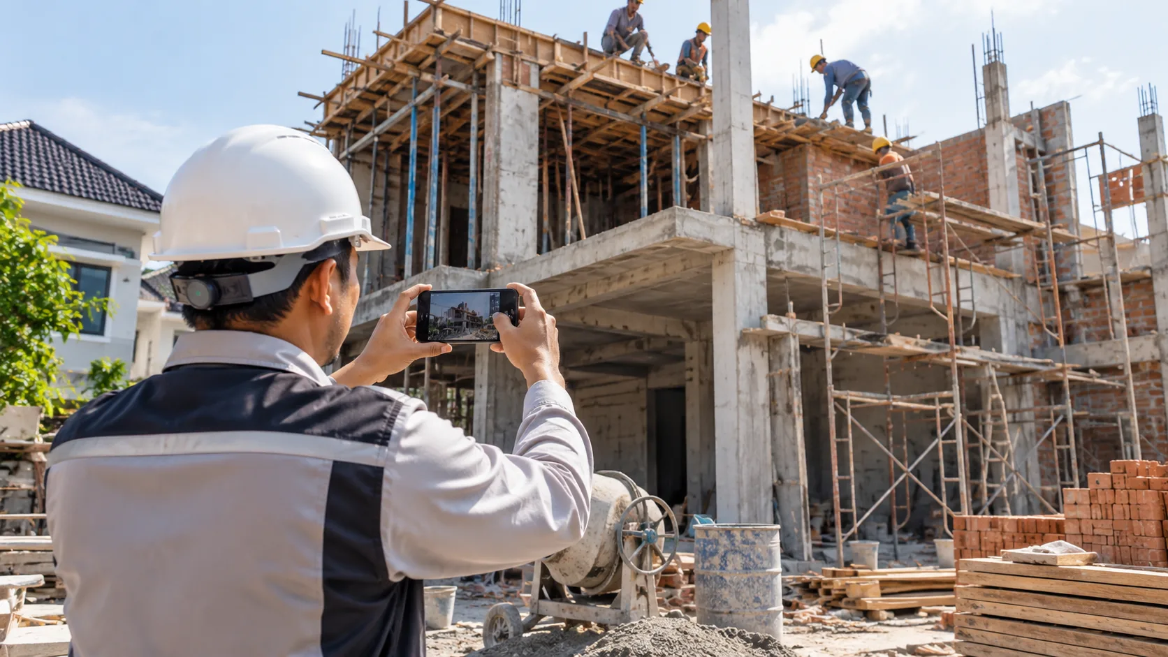 Checklist Harian Pengawasan Proyek Bangunan Rumah